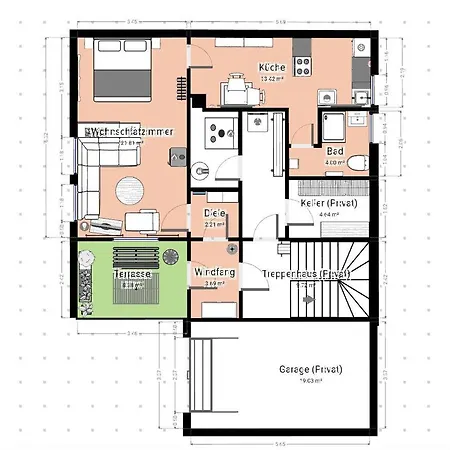 Apartman Haus Flora Am Kaiser